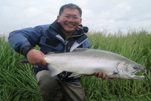 Alaska Silver Salmon Fishing