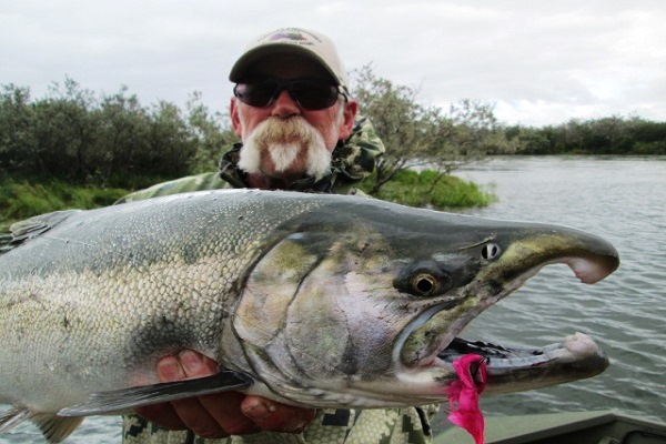 Alaska Silver Salmon Fishing