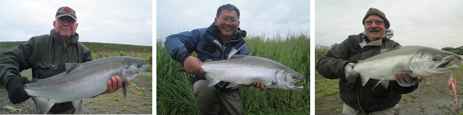 Alaska Silver Salmon Fishing