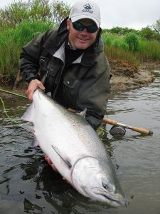 Alaska Fishing For King Salmon
