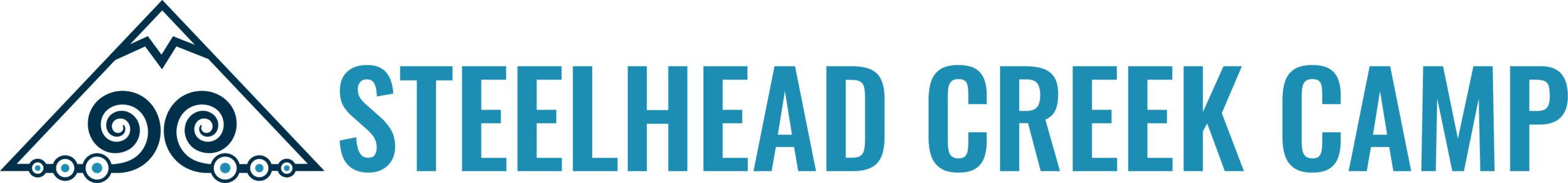 Bullhead Camp logo in blue text